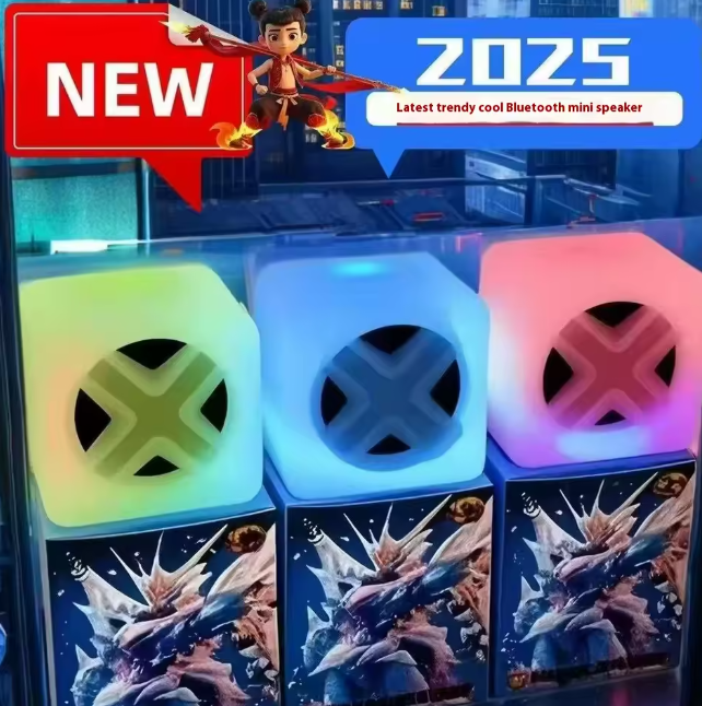 Mecha Speaker X2-01 bluetooth Stereo for Bluetooth Speaker RGB Lighting High Sound Quality Subwoofer for Home Outdoor Use Portable Speaker.