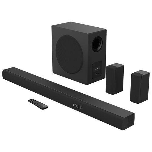 Hisense AX5100Q 5.1 Channel Soundbar System – 580W Powerful Home Theatre Audio, Dolby Atmos & Dolby Audio, Wireless Subwoofer, Bluetooth 5.3, HDMI ARC & Optical Input, Surround Sound Speaker System