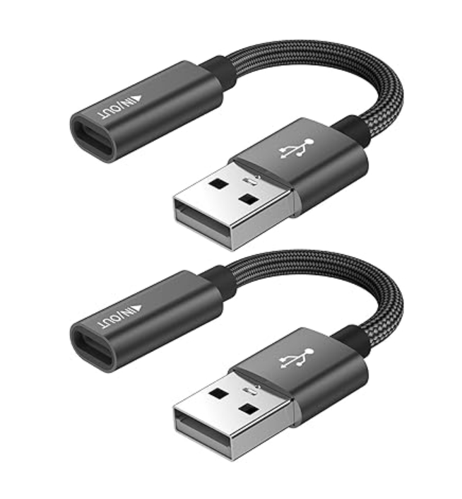 Aldeepo 2-In-1 Usb Type C To 3.5mm Female Earphone Amplifier Audio Converter Dac Adapter With Usb C Pd And 3.5mm Audio Jack Extension Cable For Headphone