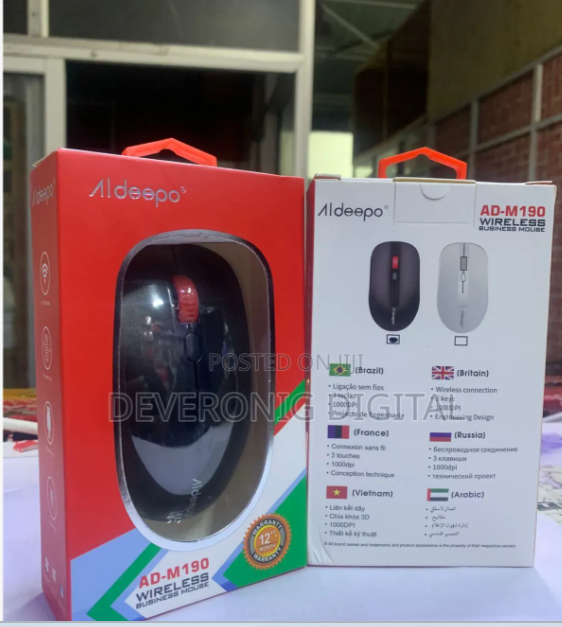 Aldeepo Wireless MouseExperience seamless control and enhanced productivity with the Aldeepo Wireless Mouse. Designed for comfort and precision, this sleek mouse offers reliable wireless connectivity,