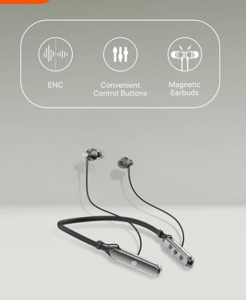 Original Aldeepo Magnetic portable Wireless Sports Neckband designed to provide you with the perfect blend of comfort, sound quality, and convenience while on the go