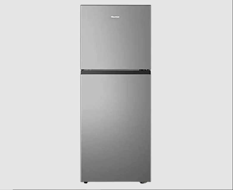 Hisense RD-20DR Double Door Fridge - 200 Liters, Multi-Air Flow System, Tempered Glass Shelves & LED Lighting - Silver Humidity Controlled Crisper