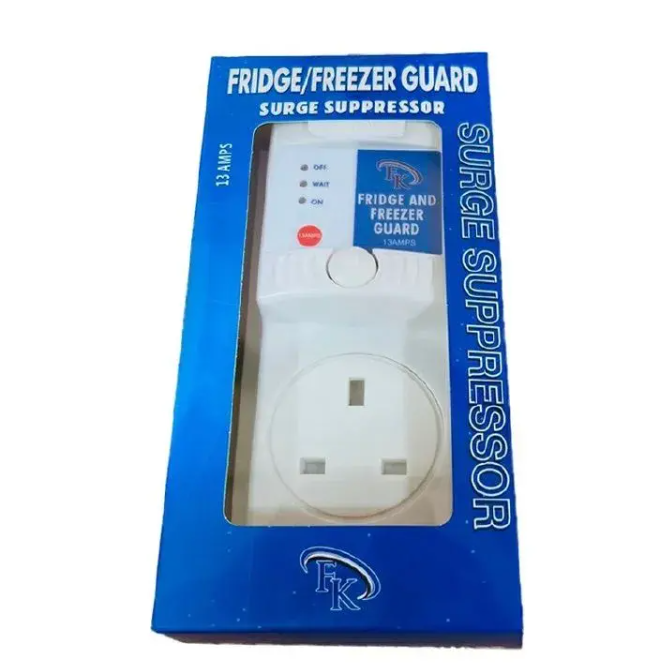 【HOT】TV Guard/DVD Guard - White Fridge Guard FK 13A Fridge Guard Electronics Blue Low Voltage Stabilizer Default Surge Protector Voltage Protector for Home Appliances High