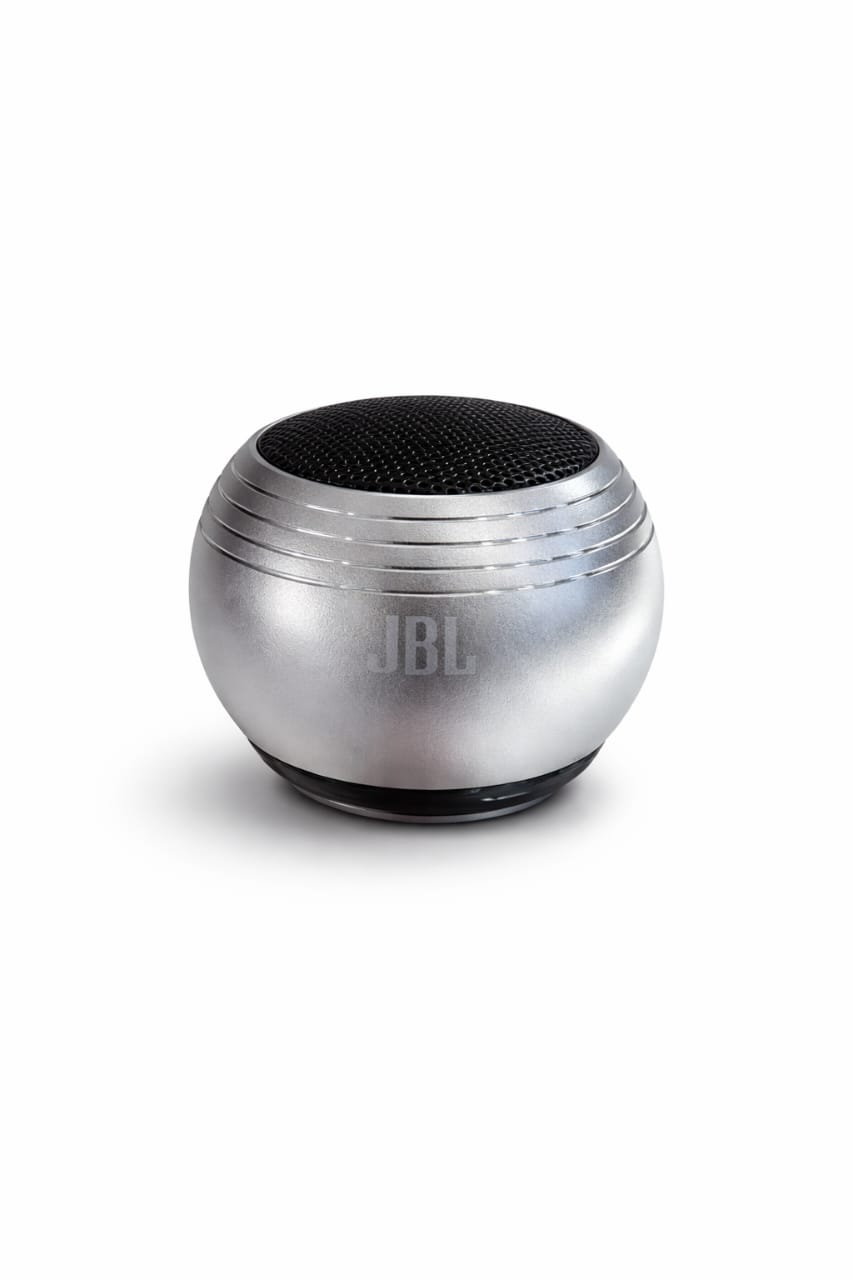 JBL By HARMAN Mini M9 Portable Wireless Bluetooth Speaker – Premium Bass Sound, Ultra-Compact Metallic Design, 4-Hour Playtime, Built-in Mic for Hands-Free Calls, & Carry Strap Included