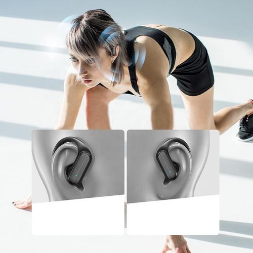 KIN KL92 True Wireless Sports Earphones – Bluetooth 5.0, Ergonomic In-Ear Design – Black