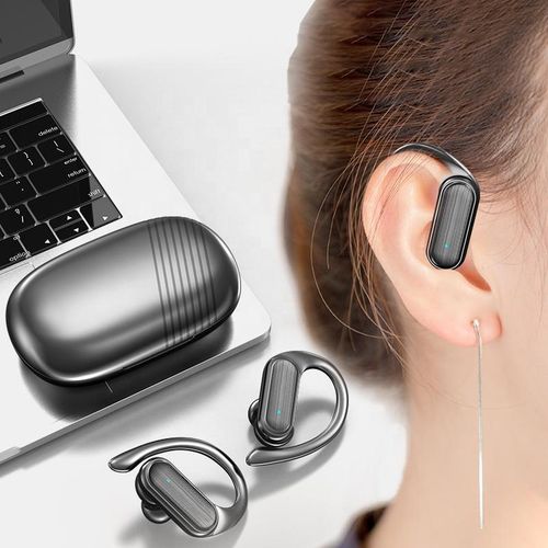 KIN KL92 True Wireless Sports Earphones – Bluetooth 5.0, Ergonomic In-Ear Design – Black
