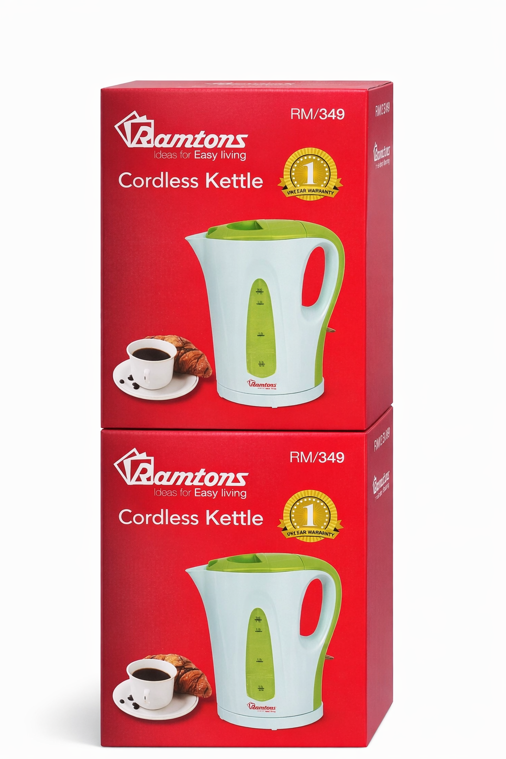 Brand New Ramtons RM/349 Cordless Kettle – Fast Boil, Effortless Living | Stylish Design • Energy Efficient • Built for Everyday Convenience.