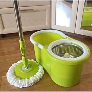 ✨ Magic Spin Mop & Bucket – Powerful Metal Spinner for Easy Cleaning | Effortless Cleaning! Spin Mop & Bucket with Strong Metal Spinner