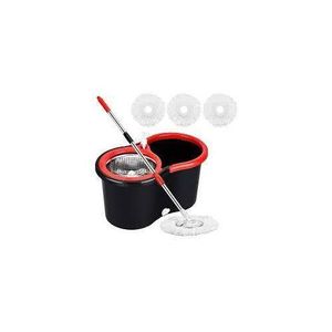 ✨ Magic Spin Mop & Bucket – Powerful Metal Spinner for Easy Cleaning | Effortless Cleaning! Spin Mop & Bucket with Strong Metal Spinner