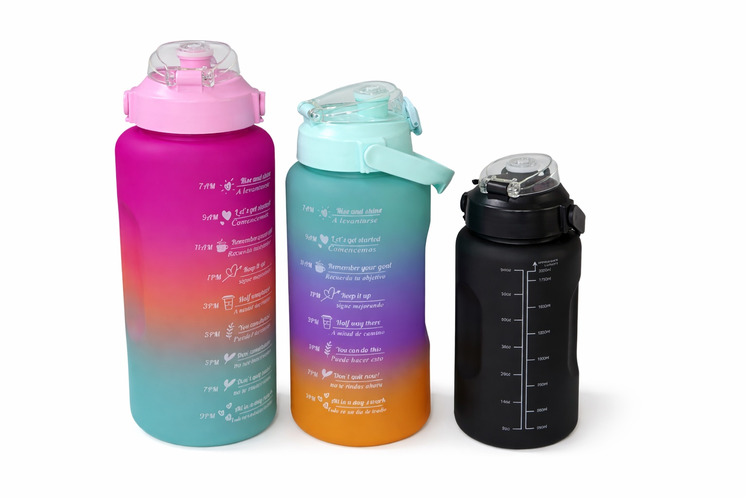 🥤Brand New 4 in 1 Fancy Travel Water Bottle | Smart Hydration Starts Here — 4 Sizes, Endless Convenience.