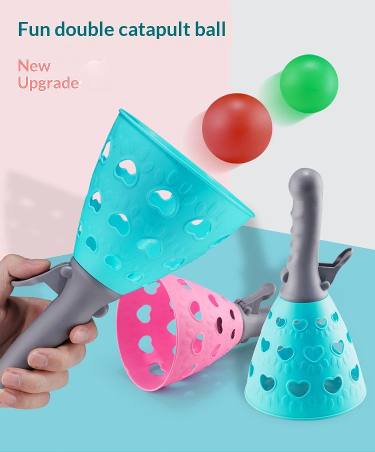 Indoor children's elastic throwing and catching ball for parent-child interaction, sensory integration training, and outdoor play