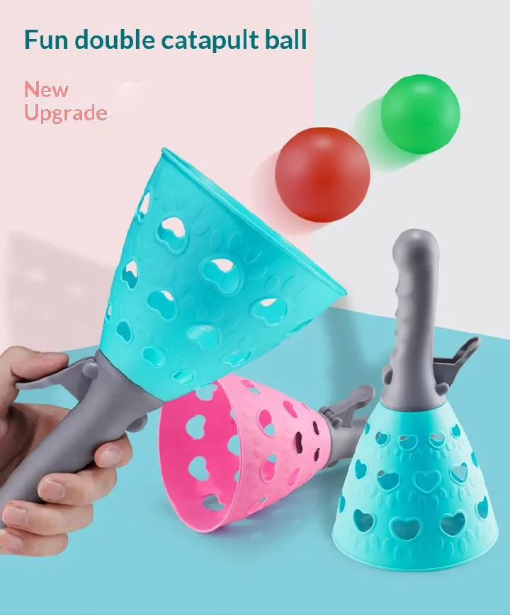Indoor children's elastic throwing and catching ball for parent-child interaction, sensory integration training, and outdoor play