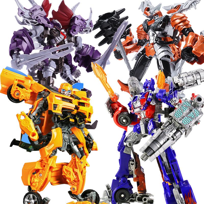 New 20CM Transformation Toy Anime Robot Car Action Figure Plastic Cool Movie Aircraft Model Kids Boy Gift