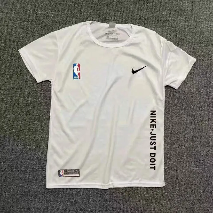 High-quality American-style basketball training shirt with quick-dry, sweat-absorbing and breathable features for men's fitness, running and sports. Short-sleeved