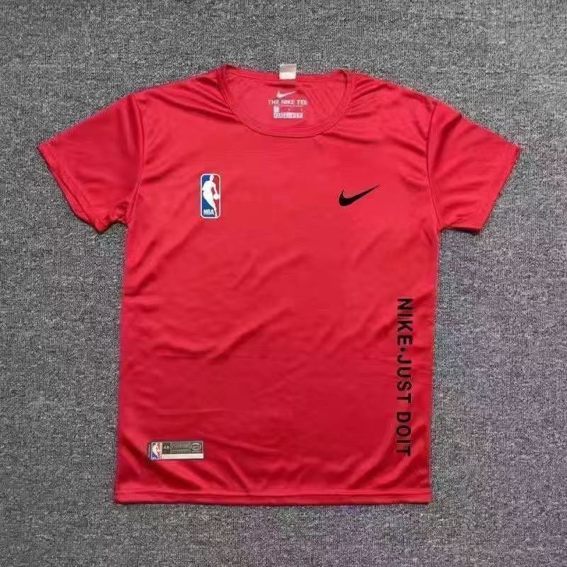 High-quality American-style basketball training shirt with quick-dry, sweat-absorbing and breathable features for men's fitness, running and sports. Short-sleeved