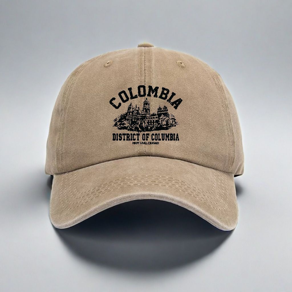 Retro villa baseball cap - New style men's and women's American soft-top sports beanie hat - Versatile household hat - Fashionable trend