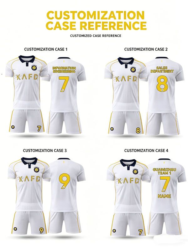 UEFA Champions League Real Madrid jersey, Cristiano Ronaldo's 7-number jersey football outfit set, custom-made for men and women, children's football training outfit