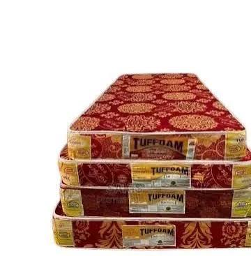 (🔥🔥4 by 6 ) (6 inch )Mattress Medium-Duty High-Density Tuffoam Mattress Balanced Comfort and Firm Support for Restful Sleep, Durable Construction, Available in Multiple Sizes  ( 2 free  pillows 👌)