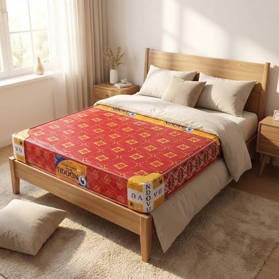 🔥(On offer)(3 by 6 🎁 Ndovu 8-Inch )Quilted Mattress 🛏️ | High-Density Foam | Elegant Finish | Durable & Comfortable | Premium Sleep Support ( 2 free pack 🎁 pillows )🌙✨