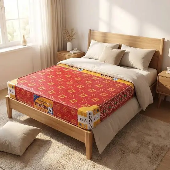 🔥(On offer)(3 by 6 🎁 Ndovu 8-Inch )Quilted Mattress 🛏️ | High-Density Foam | Elegant Finish | Durable & Comfortable | Premium Sleep Support ( 2 free pack 🎁 pillows )🌙✨