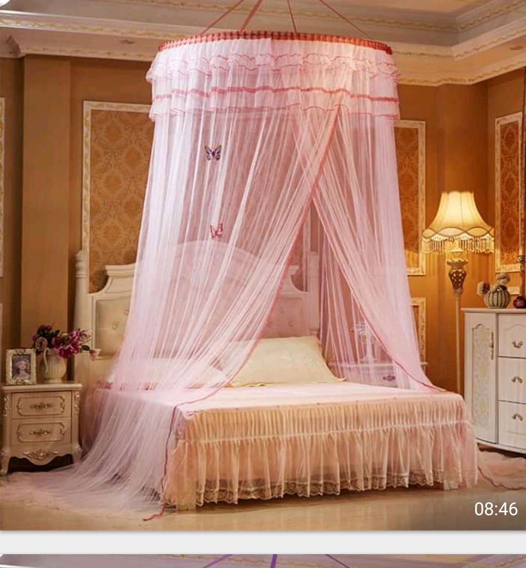 🔥QUEEN 👑 SIZE ROUND NETS , ROUND NETS FOR YOUR BED , CLASSIC PORTABLE ROUND NETS