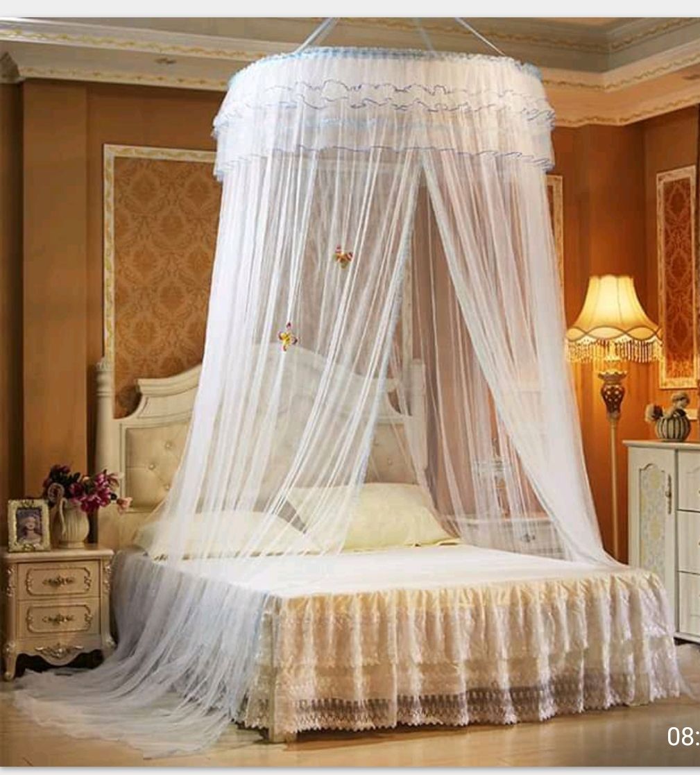 🔥QUEEN 👑 SIZE ROUND NETS , ROUND NETS FOR YOUR BED , CLASSIC PORTABLE ROUND NETS
