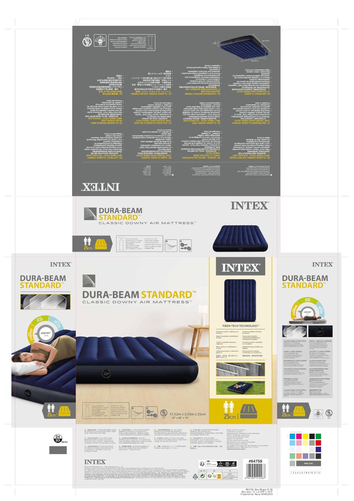 🔥🔥Inflatable ( 6 by 6 )Matress , portable inflatable mattress, durable inflatable mattress.