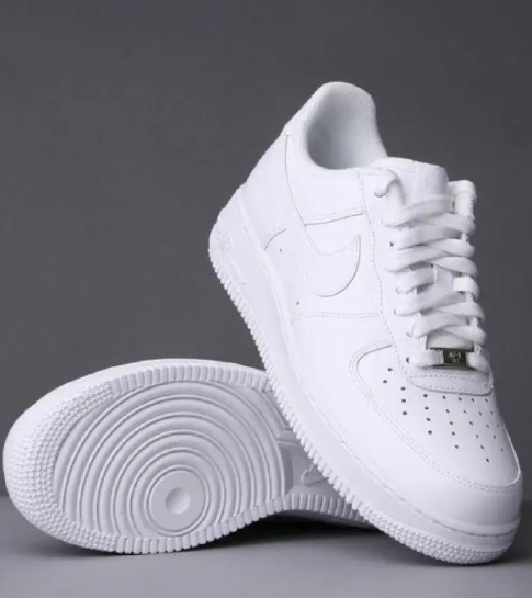 Airforce Sneakers, Leather High-Top Sneakers | Casual Streetwear Fashion Shoes for Men & Women | Durable Rubber Sole & Cushioned Comfort generic