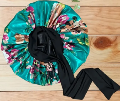 Smooth Satin Hair Bonnet/sleeping Cap/bonet Cap.