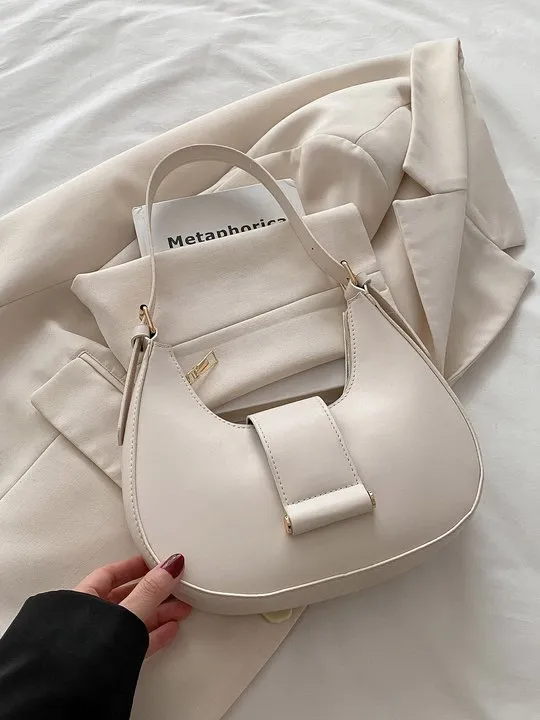 🔥 NEW HOT TREND!!! Women’s Stylish PU Leather Shoulder Saddle Bag – Soft, Casual, Everyday Handbag with Phone Pocket