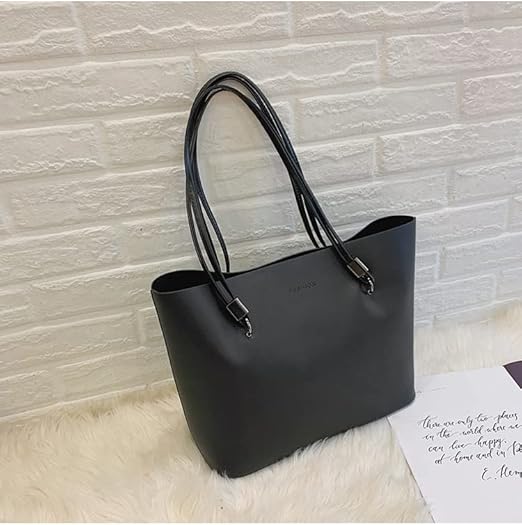 🔥 NEW HOT STYLE!!! Women’s Faux Leather Tote Bag – Stylish Shoulder Handbag for Work, School & Everyday Use. Tote Bag for Women Stylish Handbag Faux Leather Shoulder Bag for Work School Dating