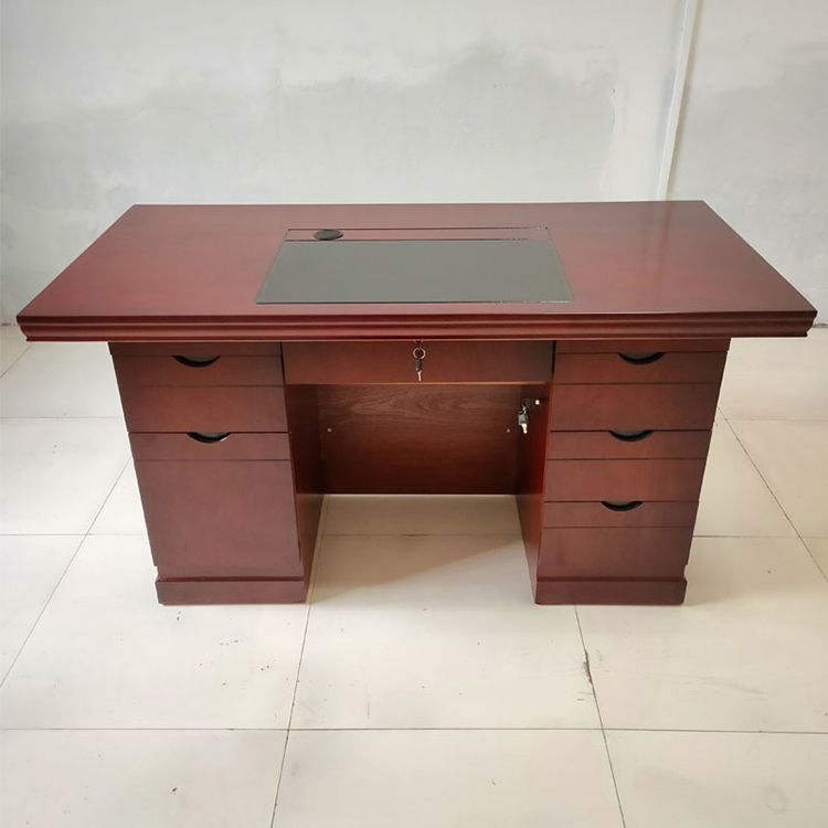 1200Mm Executive Office Desk With Attached Drawers