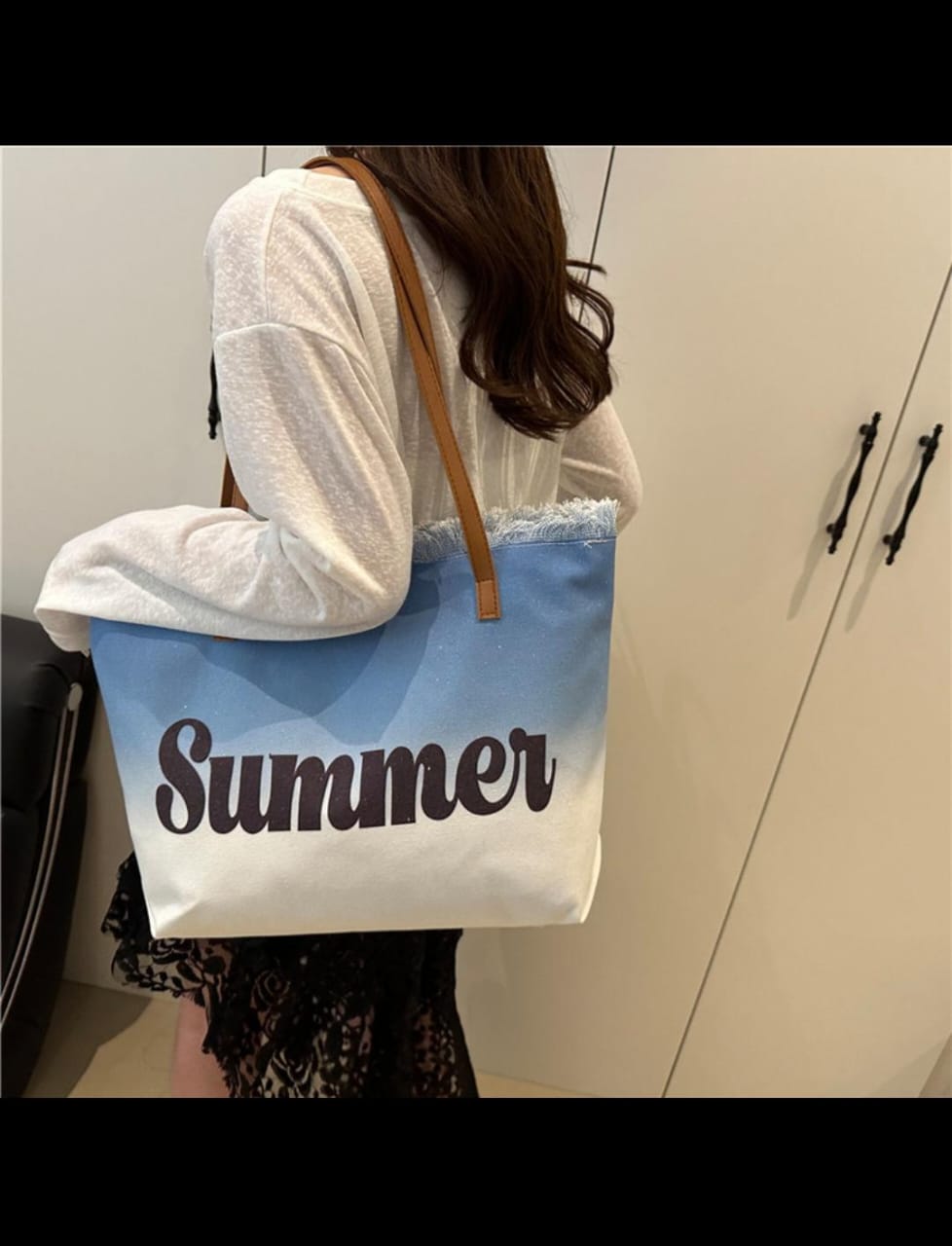 Tote Bag 
New Arrival Large Capacity Canvas Bag, Tote Shoulder Bag, Its a Cross Body Bag For Women