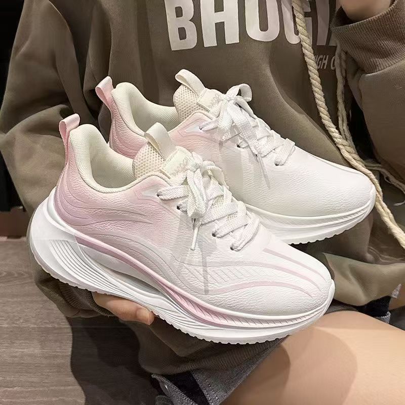 GPOGO Run 2026 Women's New Ins Waterproof and Height Increasing Running Shoes