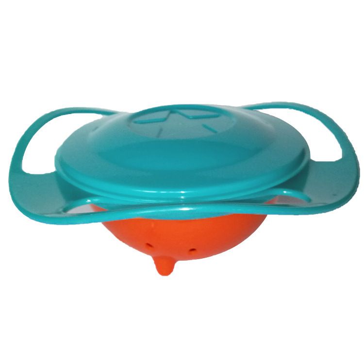 Baby Baby CHILDREN'S Bowl 360 Degree Rotation Gyro Bowl Lion Bowl Balance Bowl Do Not Pour Anti-scald and Anti-fall Eating Bowl