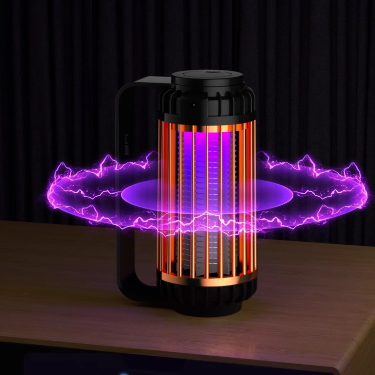 Electric Shock Mosquito Killer Lamp Outdoor Atmosphere Light Mosquito Repellent Safe Efficient Home Mosquito Zapper Household