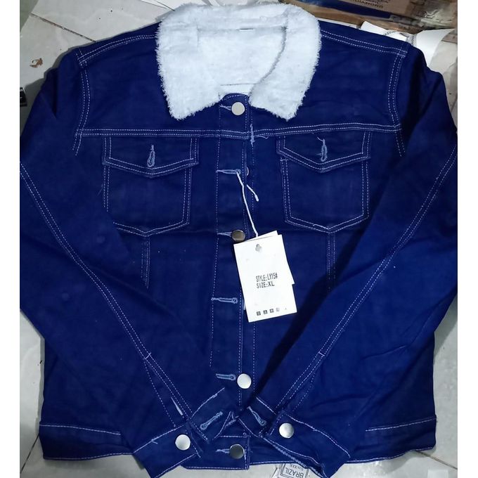 Unisex Non-Fade Blue Denim Jackets – Stylish Casual & Streetwear Outerwear, Durable Soft Denim Fabric, Modern Fit Lightweight Jacket for Men & Women, Versatile Everyday Wear