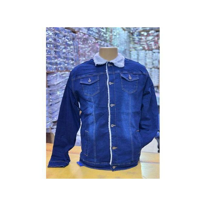 Unisex Non-Fade Blue Denim Jackets – Stylish Casual & Streetwear Outerwear, Durable Soft Denim Fabric, Modern Fit Lightweight Jacket for Men & Women, Versatile Everyday Wear