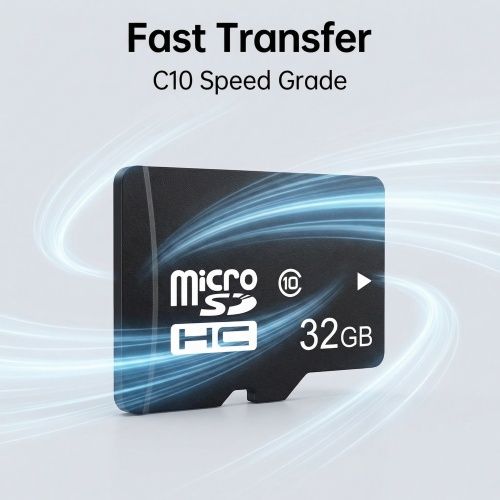 High Speed Micro SD Memory Card 4GB 8GB 16GB 32GB Flash Memory Card for Smartphone, Speaker, Camera and Portable Device