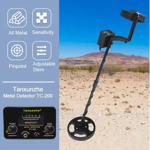 TC-200 New Upgrade Metal Detector