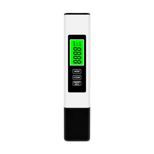 3 in 1 Water Quality Tester Water Quality Analyzer TDS/EC/Temperature Meter Data Hold Backlight Display Tester