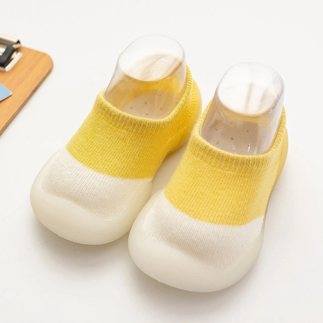 Baby Socks Shoes Ins Cute Kids Boys Girls Shoes Doll Soft Soled Child Toddler Girls First Walkers Knit Booties Anti-slip