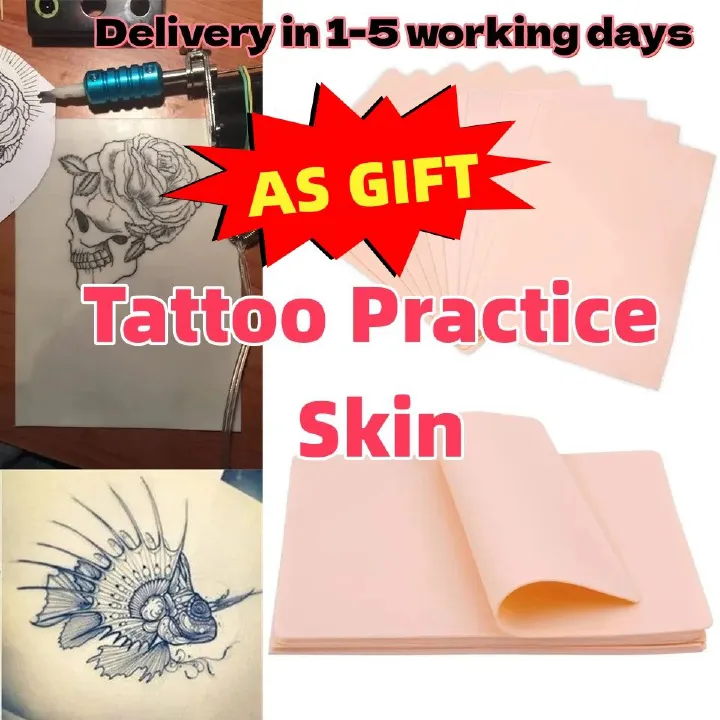 Portable Wireless Tattoo Pen Kit - Professional Tattoo Machine Kit- Rotary Machine for Lining, Shading & Practice - Complete Tattooing Supplies Set