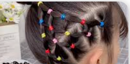 ⚡ Only a few units left at this price! 🔥Girls Colorful Hair Bands – Elastic Rubber Hair Ties for Kids (Assorted Set)