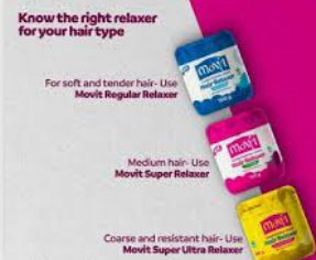 Movit Conditioning Cream Hair Relaxer regular 150g