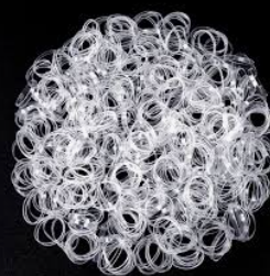 300pcs  Hair Ties – Elastic Hair Bands for Kids Ponytails
