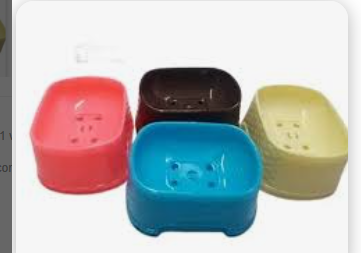 Simple Countertop Soap Dish with drainage Soap Box Plastic soap dishes for bar soap Portable Soap Dish Holder  Soap Holder easy to wash