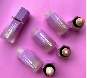 Kiss Beauty Liquid Highlighter – Glow Enhancing Makeup for Radiant Face Highlight view 2