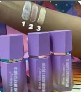 Kiss Beauty Liquid Highlighter – Glow Enhancing Makeup for Radiant Face Highlight view 3