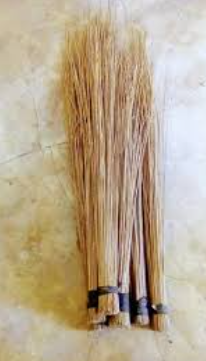 Makuti Sweeping Broom (Long Handle) - Traditional Broom for Indoor & Outdoor Cleaning, Durable & Effective